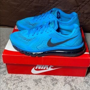 NIKE airmax glacier electric blue men's size 10